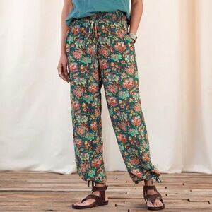 Sundance Riya Exotic Floral Boho Harem Pants